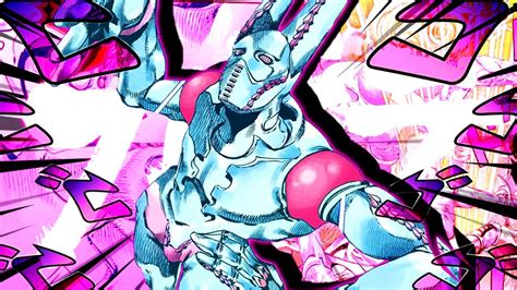 A very powerful stand, Johnny Joestar, his user can use any of his acts, all acts are very useful and powerful but Tusk ACT 4 is the best, have the ability to make an infinite rotation that can go through anything, Time Stop, Universes, probably Time Skip and maybe Bite Za Dusto. . D4c stand user